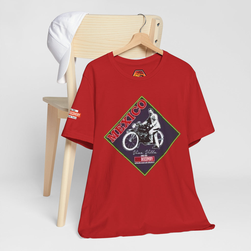 Mexico Motorcycle Vintage Graphic Tee — Off-Road Rider Shirt