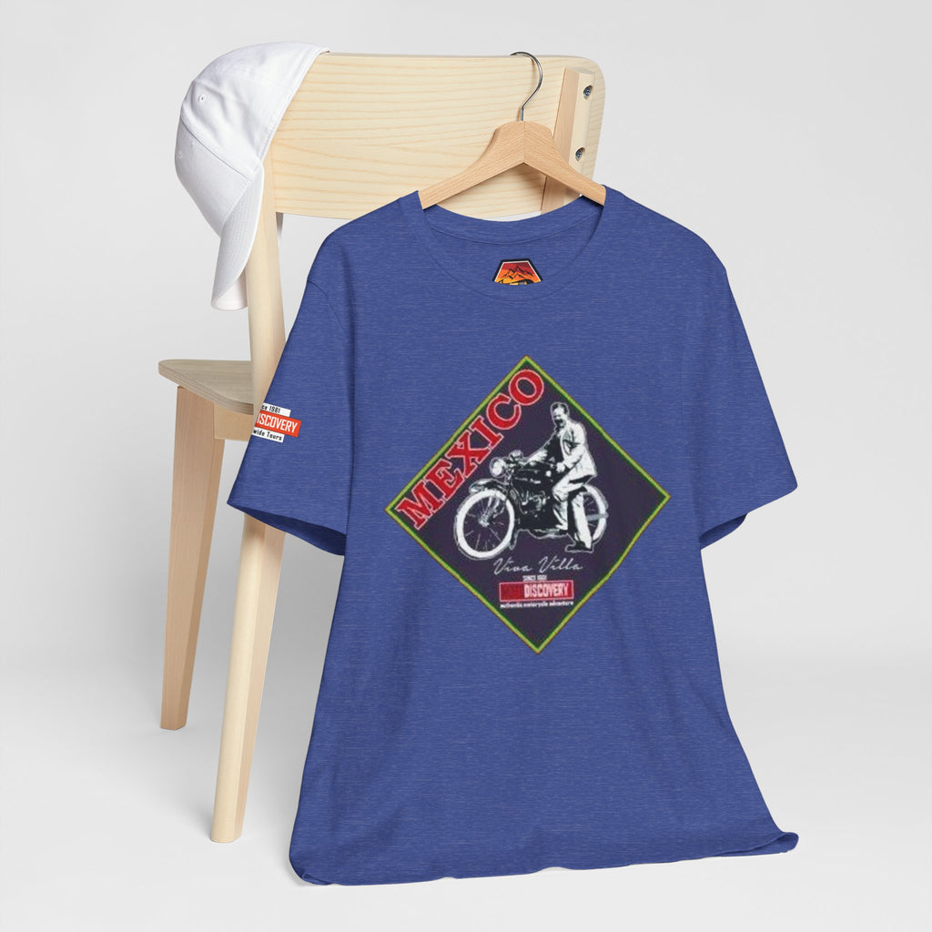 Mexico Motorcycle Vintage Graphic Tee — Off-Road Rider Shirt