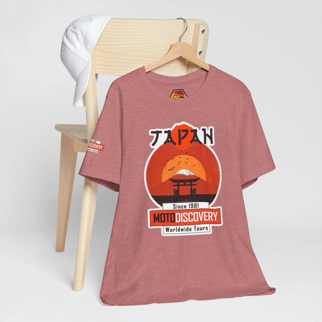 Japan Moto Discovery T-Shirt — 'MotoDiscovery' Worldwide Tours Tee