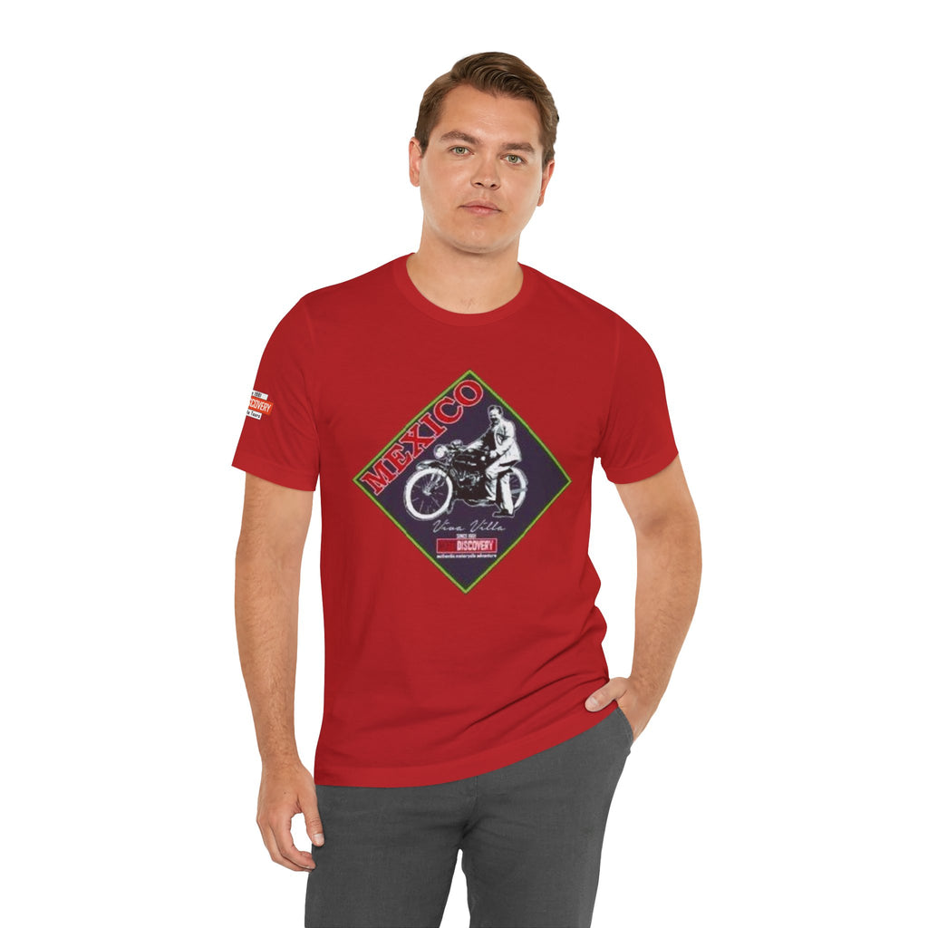Mexico Motorcycle Vintage Graphic Tee — Off-Road Rider Shirt