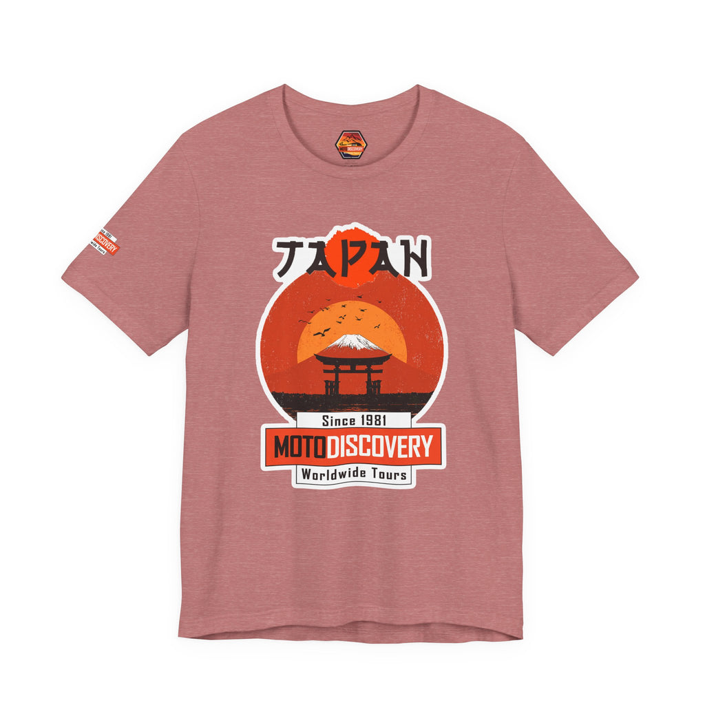 Japan Moto Discovery T-Shirt — 'MotoDiscovery' Worldwide Tours Tee